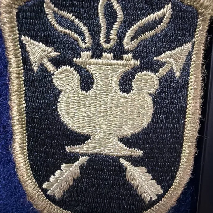 Patches of the brigades who came to us