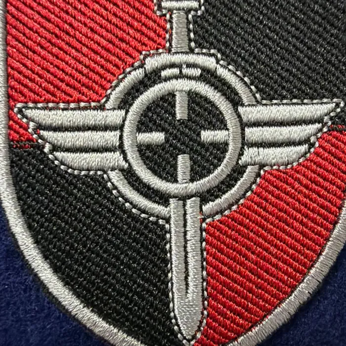 Patches of the brigades who came to us