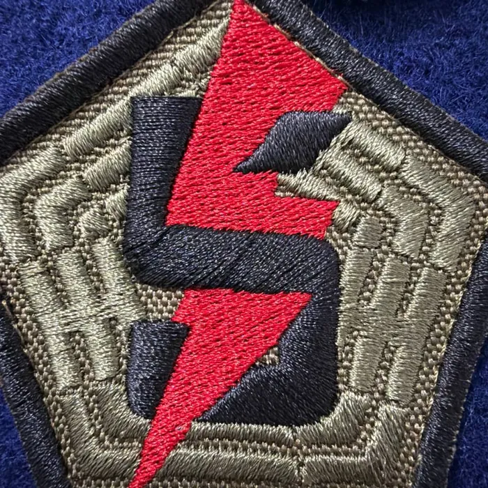 Patches of the brigades who came to us