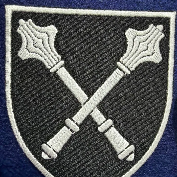 Patches of the brigades who came to us