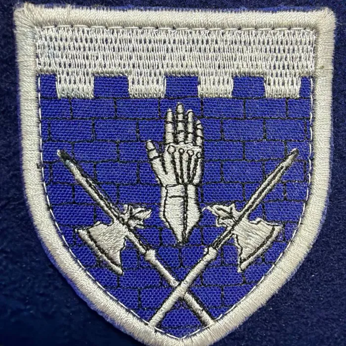 Patches of the brigades who came to us