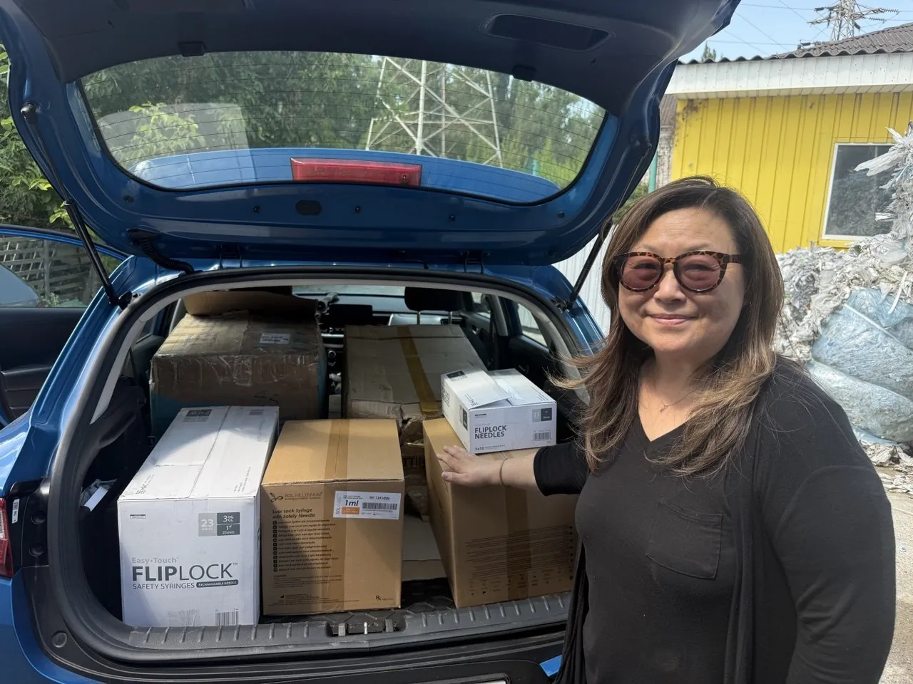 Together with T3G: medical supplies for hospitals